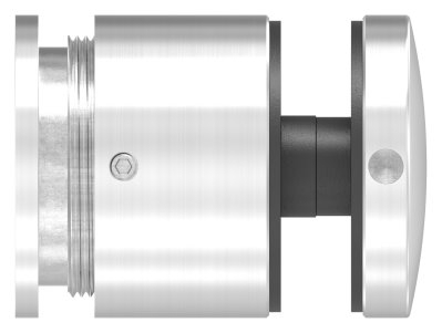 Glaspunkthalter Edelstahl V2A Ø 52 mm fuer Glas 12-0–25-52 mm verstellbar-88-1160250.240