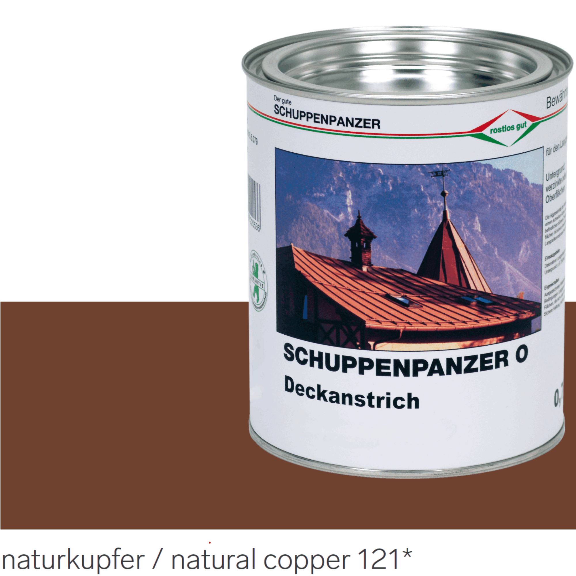 SCHUPPENPANZER-O 0807 naturkupfer 750 ml fuer Dachflaechen-67-1016.8
