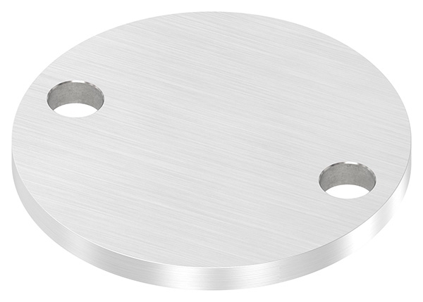Ankerplatte Ø 80 x 6mm- mit Laengsschliff- V2A-88-1154119-240.80