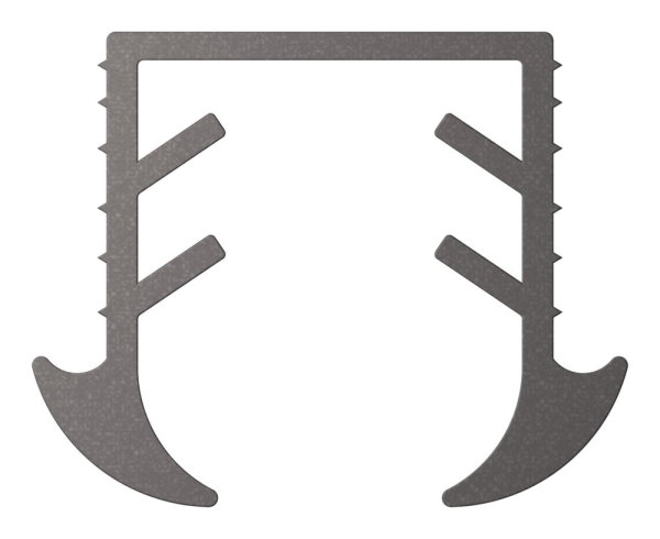Keildichtung Glas 11-52 - 13-52mm- fuer Nut 24 x 24mm- Laenge 6m- EPDM-88-1160361-GU.6M