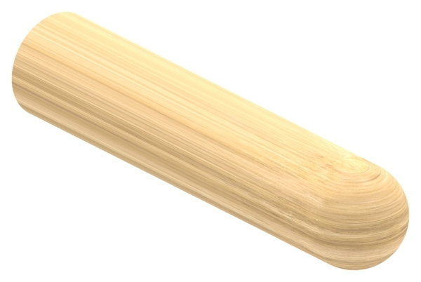 Holzhandlauf Eiche Ø 42mm- Laenge 200mm- lackiert-88-11HHM.EI42