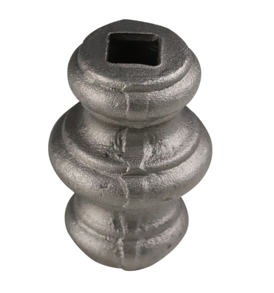 Zierhuelse - Masse- 45x67 mm - Lochung- 14-5x14-5 mm - Stahl S235JR- roh-30-3626.8