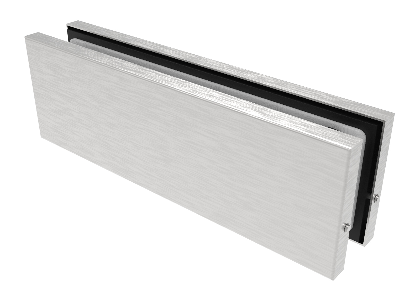 Glastuerscharnier unten Edelstahl AISI 304 fuer 10-12mm Glas mit Zentrierung-89-11GS304ZP800S-A.4