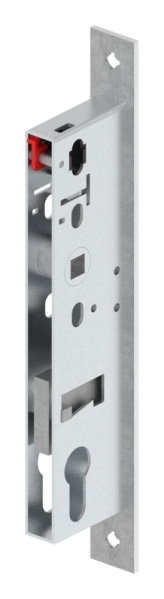 Rohrrahmenschloss verzinkt mit Dornmass 35mm- mit Anti-Panikfunktion E-88-1150103-AP.E