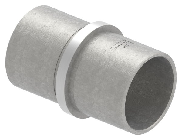 Steckverbinder V2A Ø 42-4 x 2-5 mm gerade mit Mittelsteg-11-3374.4