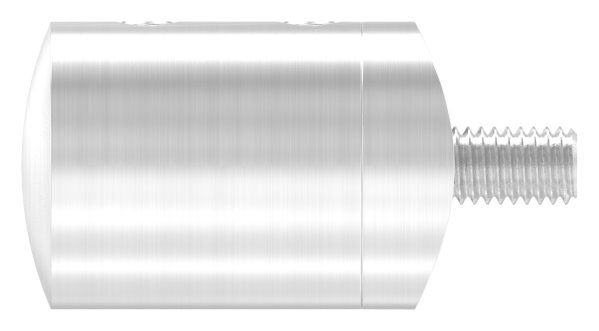 Querstab-Endhalter Edelstahl V2A fuer Rohr Ø 42-4 mm Sackloch Ø 10-2 mm rechts-88-1150399.240AR
