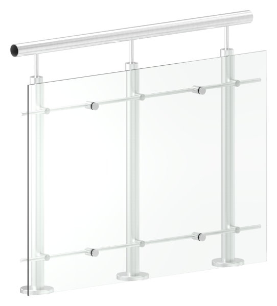 Klemmhalter Edelstahl V4A Ø 25 mm fuer Rohr Ø 12 mm- Glas 6-12-76 mm- nachtraegliche Montage-88-1155345.V4A