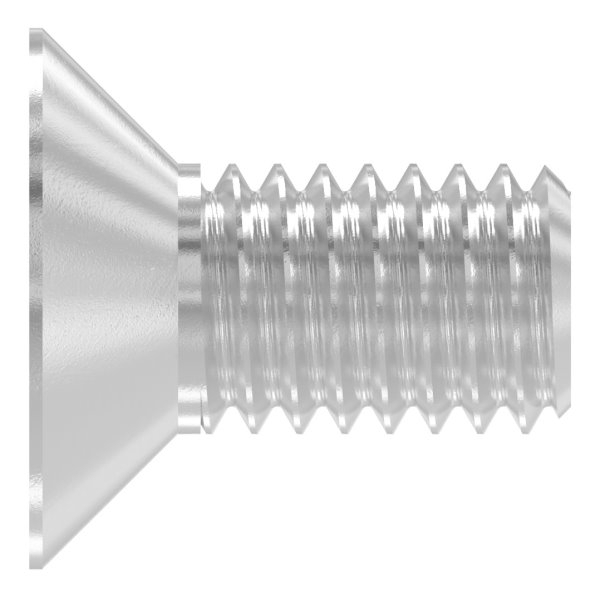 Senkkopfschraube Edelstahl V2A M6x12 Innensechskant ISO 10642-13-0027.4