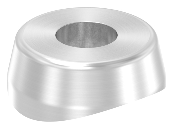 Ausgleichsstueck Edelstahl V2A Ø 33-7 mm- Ø 18 mm- Bohrung Ø 7 mm- geschliffen-88-1151340-240.33