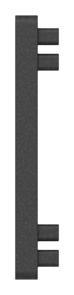 Gummieinlage Gummi fuer Glas 10-00 mm passend fuer Glasklemme Mod- 45-88-114510.GU