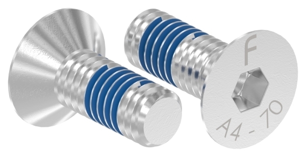 Senkkopfschraube V4A M6x16 Innensechskant ISO 10642 Precote 85-88-1158315-V4A-16.B