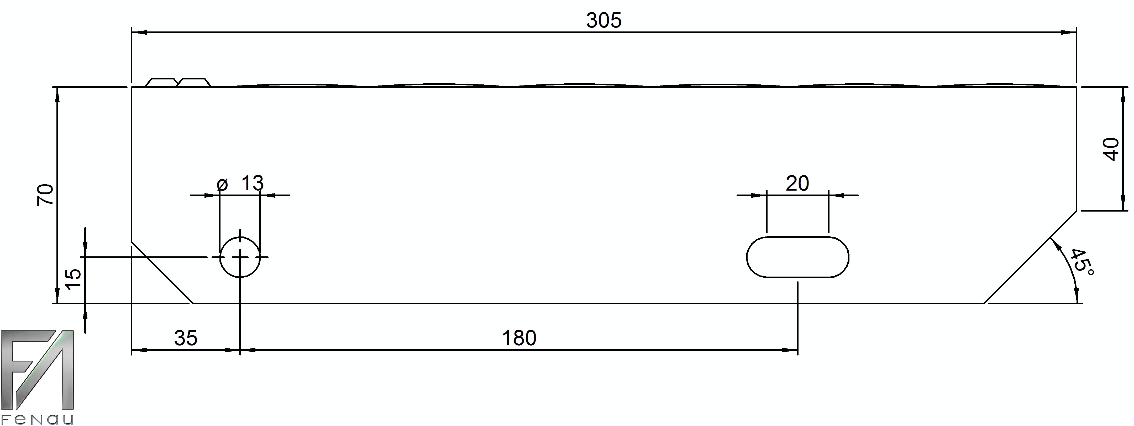 Schweisspressroststufe Metallstufe 1200x305 mm Masche 34-38 mm Tragstab 40-3 mm S235JR feuerverzinkt-25-1203030402.7