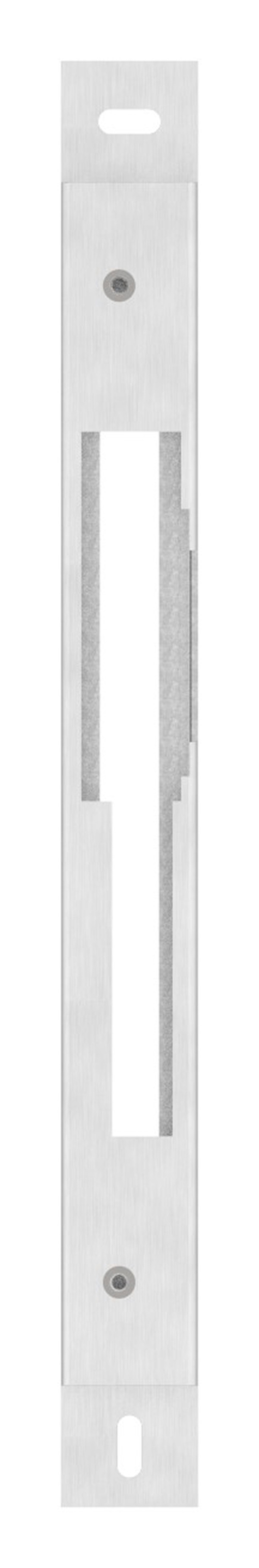 Gegenkasten Edelstahl V2A- geschliffen Korn 240- 40 mm- Abstand 72-92 mm- DIN Links-88-1159115-240.L