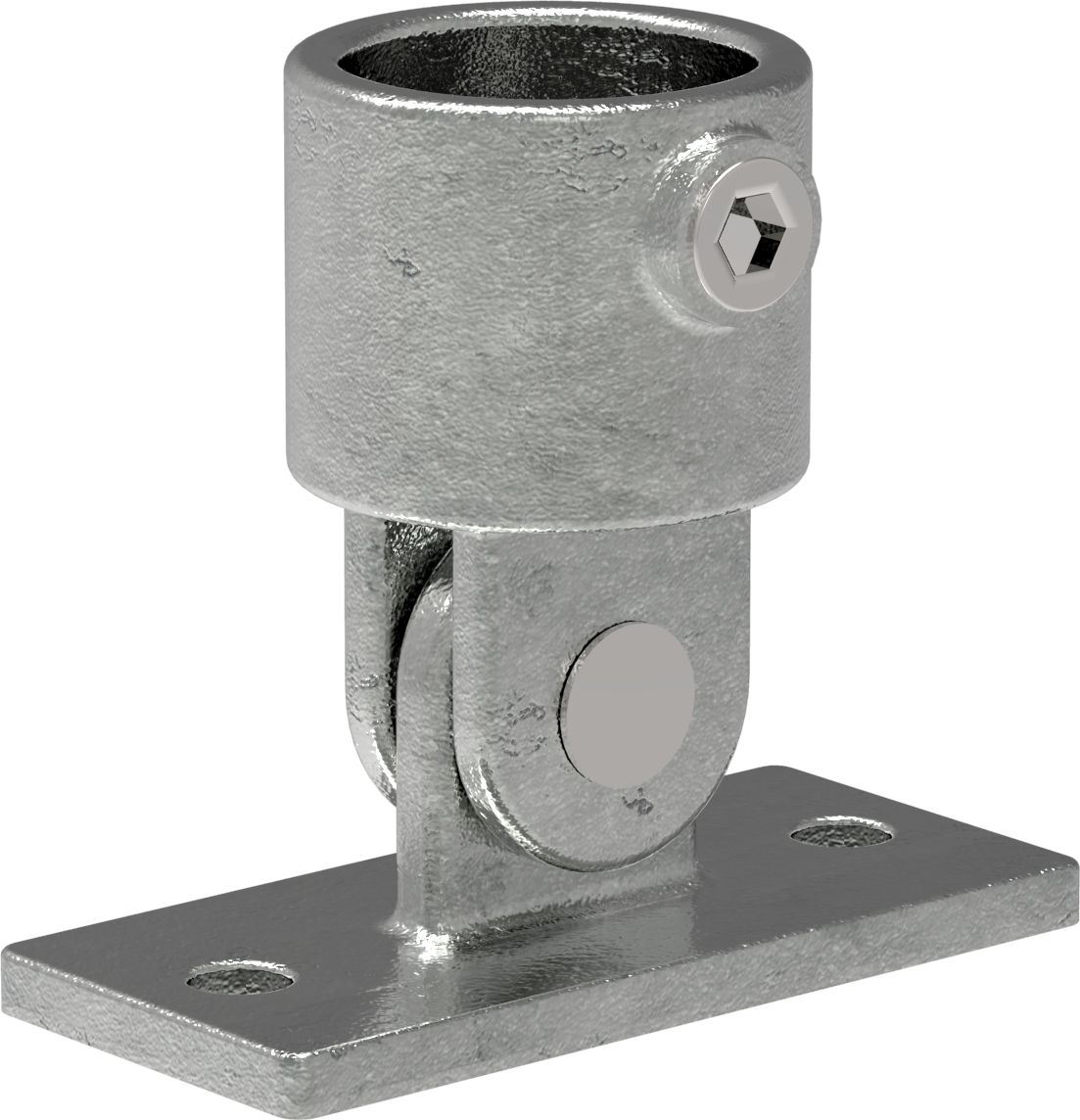 Rohrverbinder Gelenkfuss Ø 26-9 mm -3-4- - Temperguss verzinkt - 169A27-169A27