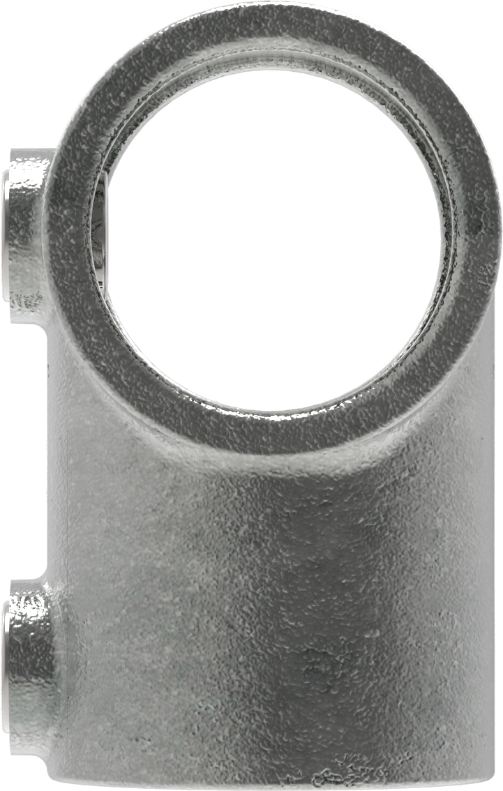Rohrverbinder T-Stueck kurz Ø 60-3 mm -2- - Temperguss verzinkt - 101E60-101E60