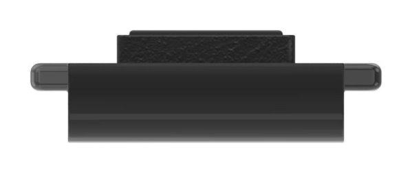 Sicherungsplatte Zinkdruckguss fuer Mod- 36 pulverbeschichtet RAL 9005 matt-88-1136-BODEN-ZN0.9005