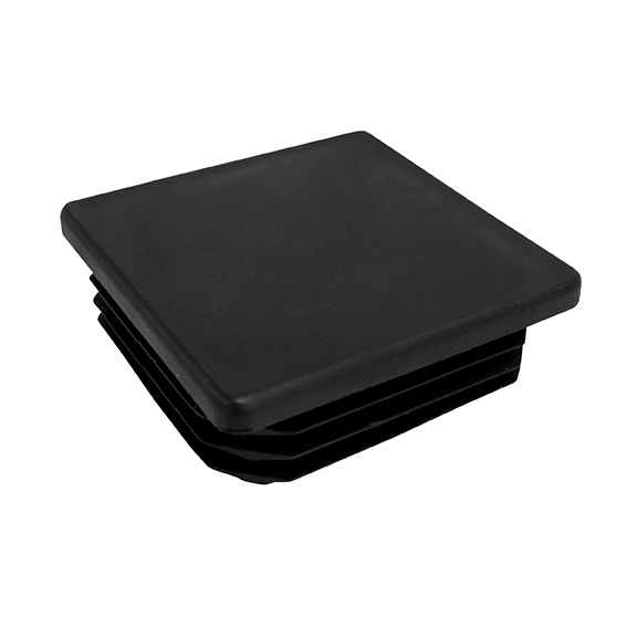 Endkappe Kunststoff fuer Vierkantrohr 60 x 60 mm Schwarz-89-11H25860X60-A.4