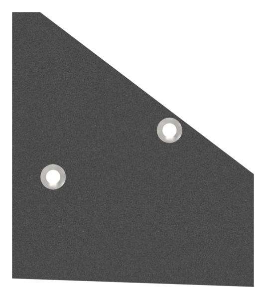 Endkappe Aluminium fuer eleganza canopy links pulverbeschichtet DB703-88-11VDE-EK-LI.DB703