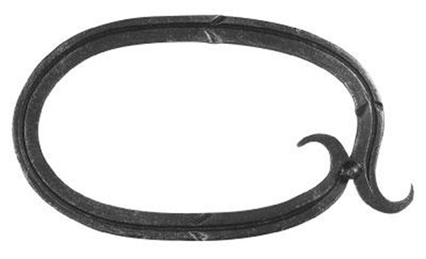 Hausnummer 0 - Abmessung 18x10 cm - Material 12x5 mm - Stahl -Roh- S235JR-30-3100.8