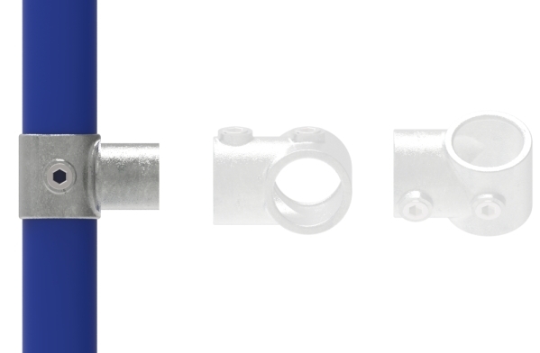 T-Stueck Temperguss feuer- und elektroverzinkt fuer Rohr Ø 48-3 mm-88-11147.D48