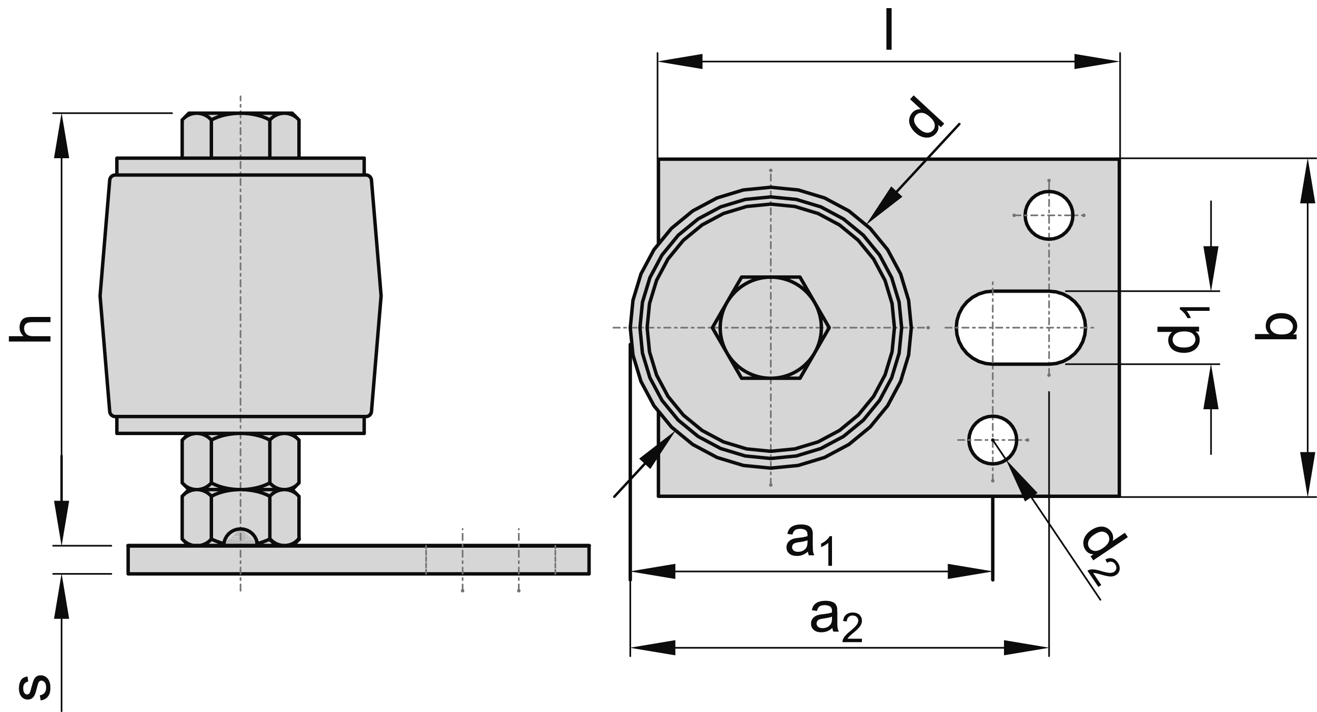 Aussenfuehrungsrolle Schiebetor MEA verzinkt Ø 50 mm 10336650-60-0007.10
