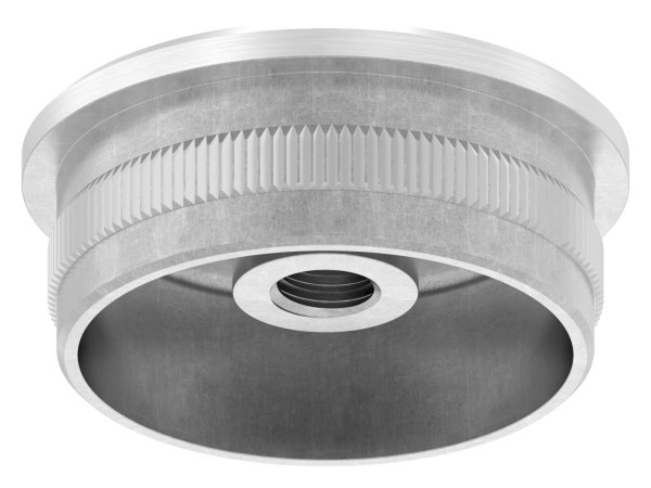 Rohrstopfen fuer Ø 42-4x2-0 mm flach mit M8 zum Einschlagen V2A-11-5241.4