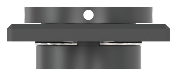 Montageplatte Stahl 70x120 mm eckig zum Anschweissen mit Gewinde-88-11181-0510-05.W