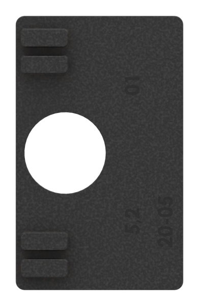 Gummieinlage Gummi fuer Glas 5-0 mm passend fuer Glasklemme Mod- 45-88-114505.GU