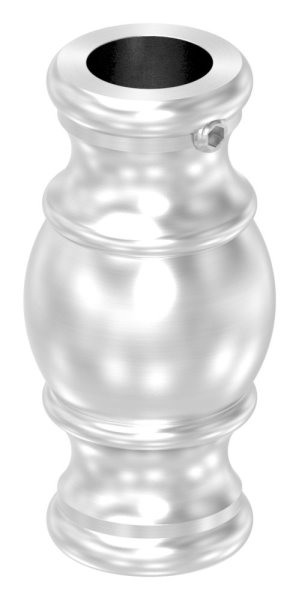 Zierhuelse 52x25 mm mit Bohrung 12-5 mm V2A-11-3484.4