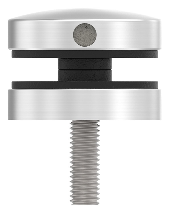 Glaspunkthalter Edelstahl V2A Ø 40 mm flach – Punkthalter-10-5041.4