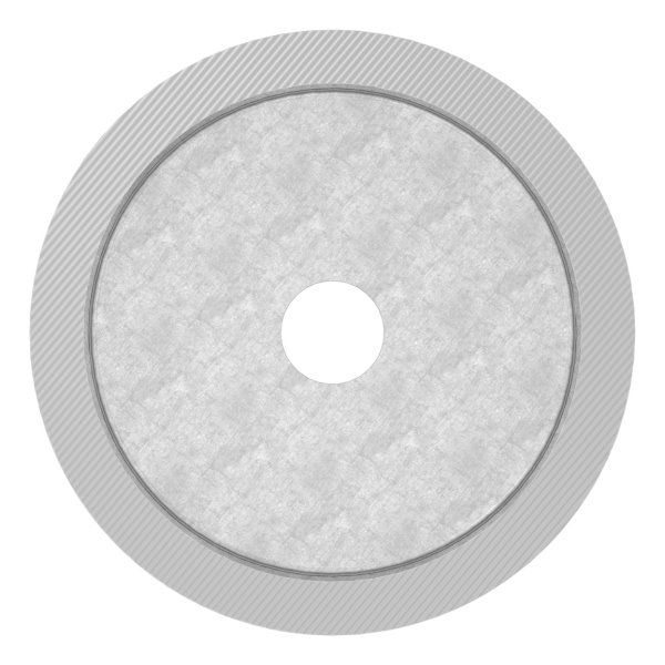 Glaspunkthalter-Unterteil Ø 62 mm- V2A- Hoehe- 40 mm-10-6200.4UT40