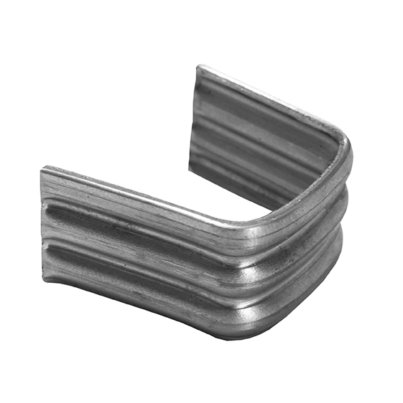 Zierklemme Stahl roh fuer Flachstahl 16 x 1-2 mm verziert-89-11E06218X12R-A.4
