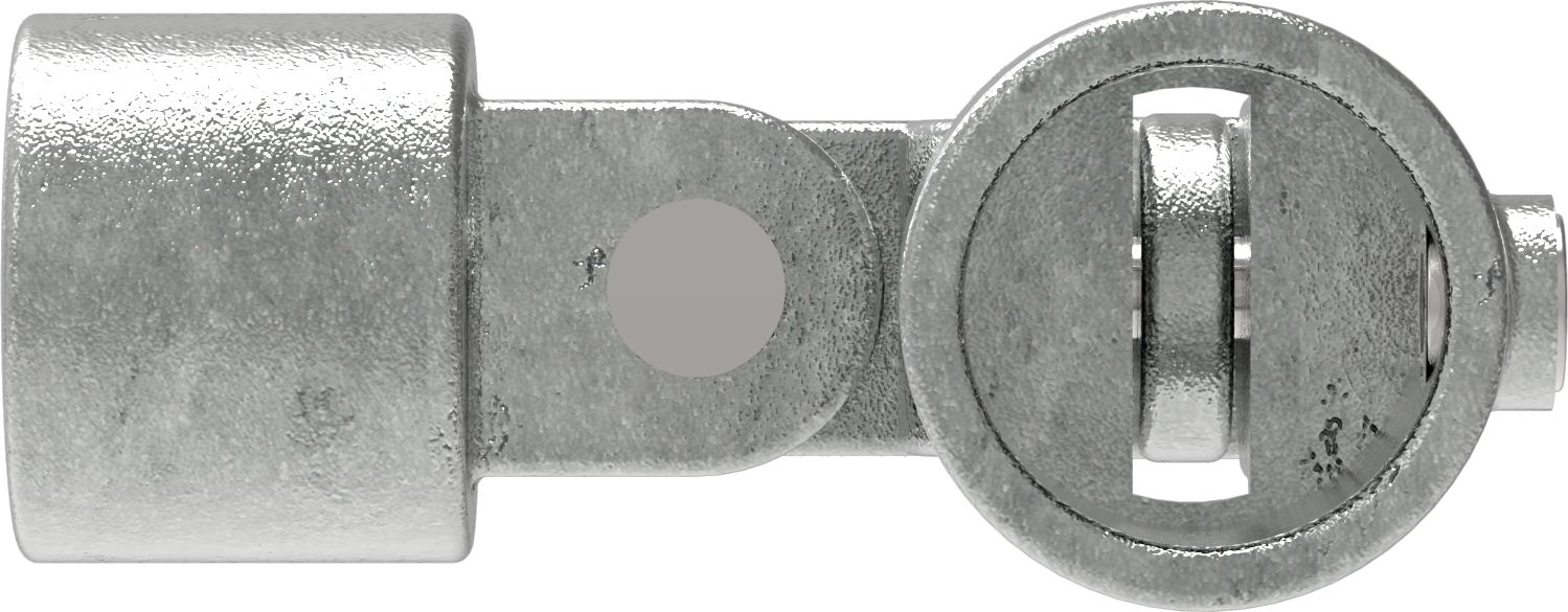 Rohrverbinder Gelenkstueck doppelt 90° Ø 26-9 mm -3-4- - Temperguss verzinkt - 168A27-168A27