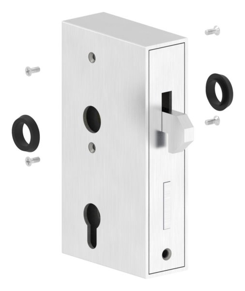 Schiebetorschlosskasten 40x94-5x173 mm V2A - AMF Artikel- 13649-11-3905.4