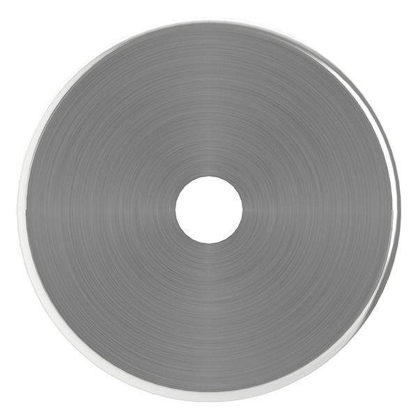 Abdeckrosette Ø 70x12 mm fuer Rundrohr Ø 12 mm V2A-11-2563.4