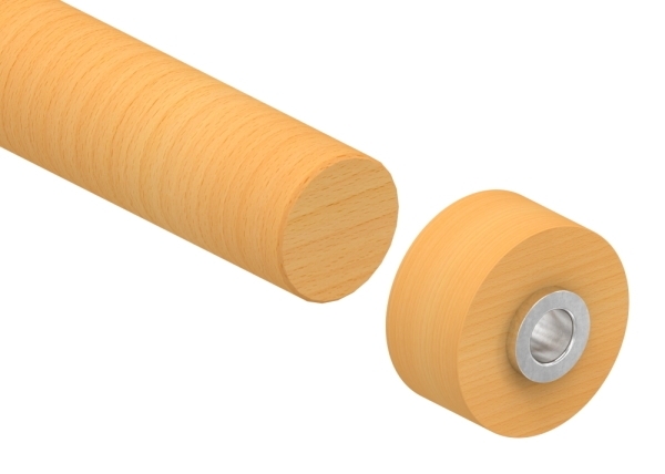 Bohrlehre fuer Holzhandlauf Ø 42-4 mm fuer Duebel Ø 15 mm-88-11H-BL42.15