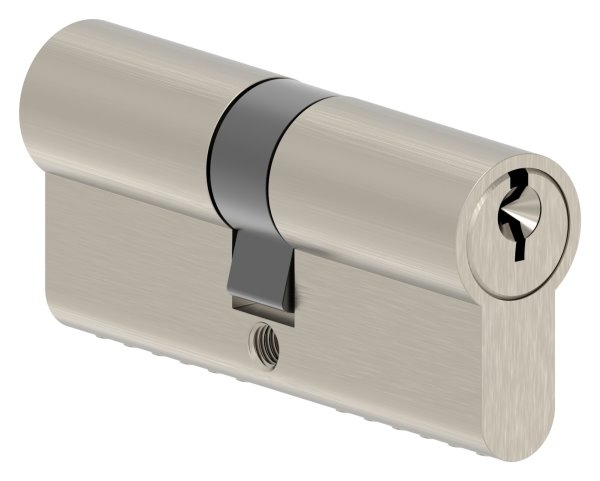 Zylinder Edelstahloptik 70 mm mit 3 Schluessel-11-3956.2