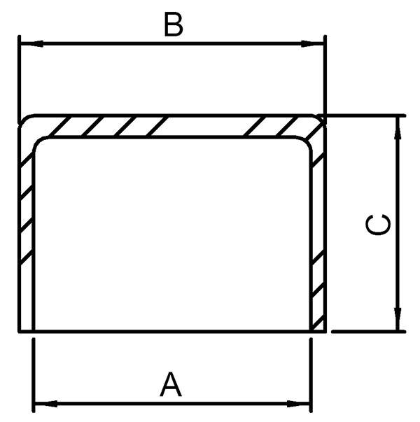 Endkappe V2A fuer Rohr Ø 42-4 x 2-0 mm fuer Stecksystem-11-3399.4