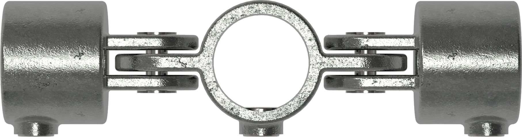Rohrverbinder - Gelenkstueck doppelt 180° - 167D48 - 48-3 mm - 1 1-2- - Feuerverzinkt u. Elektrogalvanisiert-167D48