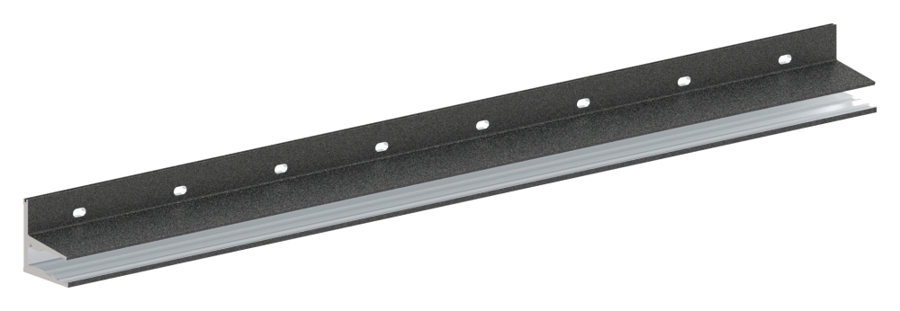Vordachprofil Aluminium L = 1605 mm pulverbeschichtet DB703 mit ETA-88-11VDE-1600.DB703