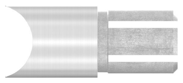 Anschlussstueck 90° V2A fuer Rohr Ø 33-7 mm mit Klemmschraube-11-3658.4