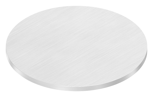 Ronde - Masse- Ø 100x4 mm - mit Laengsschliff - V2A-11-2242-4.4