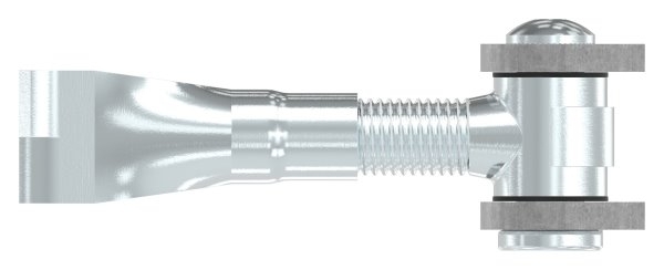 Torband M22 verstellbar zum einmauern Stahl -roh- S235JR-30-3520.8