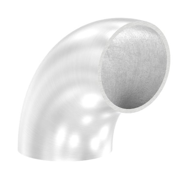 Bogen 90° zum Schweissen fuer Rundrohr- Ø 42-4 mm V2A- Bauart 3-11-3712.4