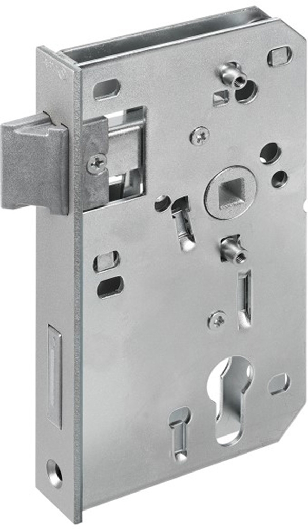 Rohrrahmenschloss AMF Schloss 14266 verz- passend fuer 88-113843-40-K - Stulp- Riegel und Falle sind verzinkt-88-113843-40.S
