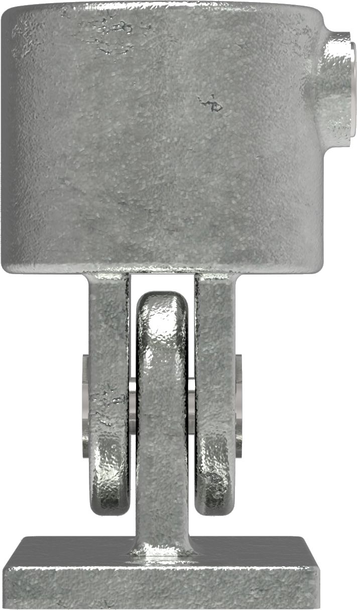 Rohrverbinder Gelenkfuss Ø 26-9 mm -3-4- - Temperguss verzinkt - 169A27-169A27