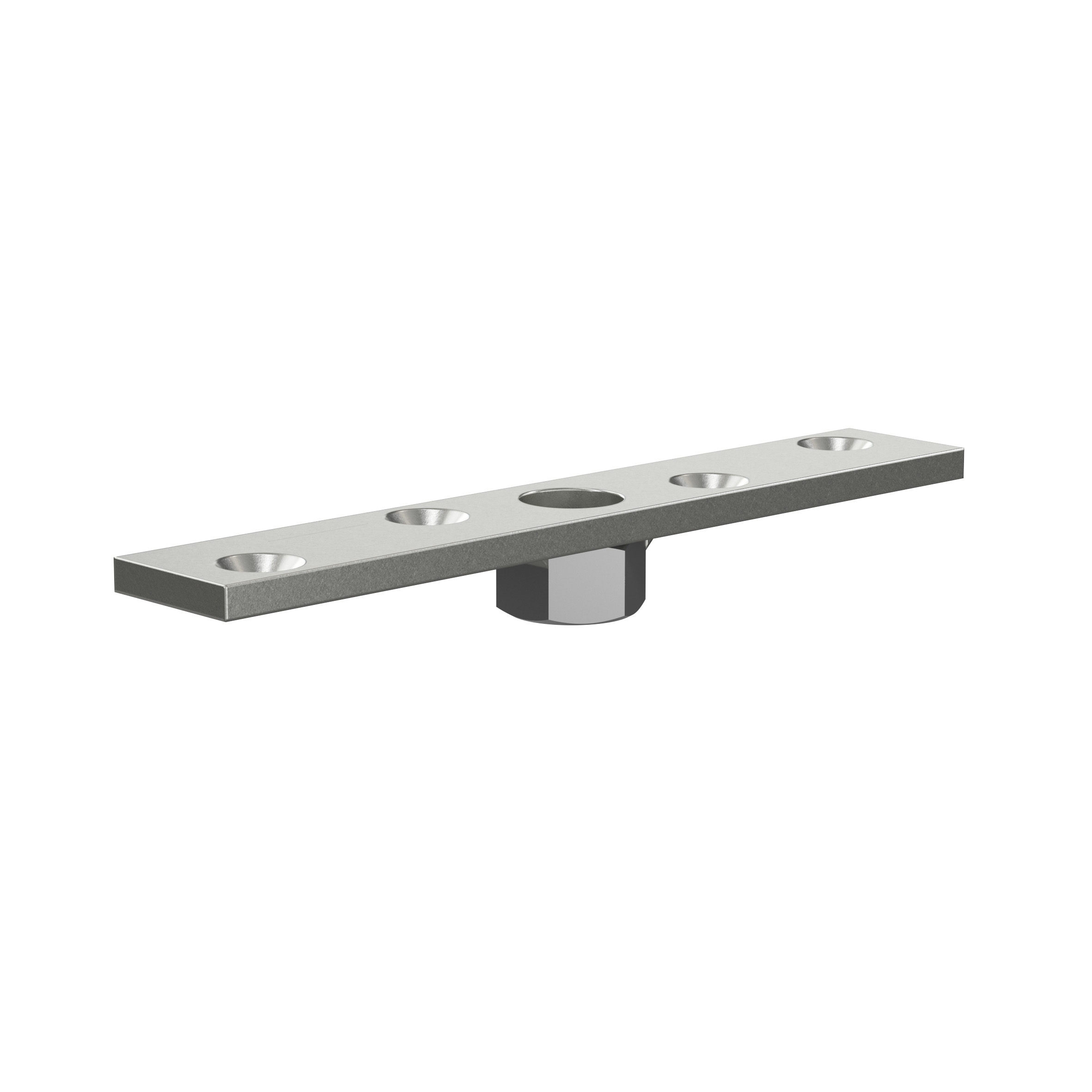 Traegerplatte Schiebetor MEA Gr- 0 verzinkt M10 10330969-60-0181.7