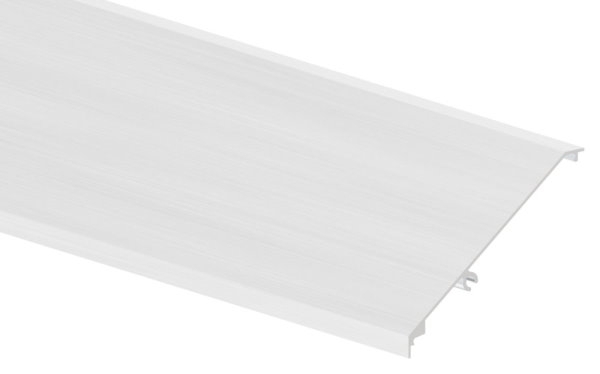 Abdeckung Aluminium L = 1605 mm fuer Vordachsystem eleganza canopy eloxiert E4-EV1-88-11VDE-AB-1600.ALU
