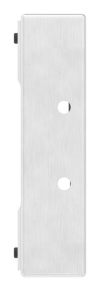 Gegenkasten Edelstahl V2A fuer 40 mm Schlosskasten geschliffen Korn 240 zum Anschweissen-88-1159302-240.40