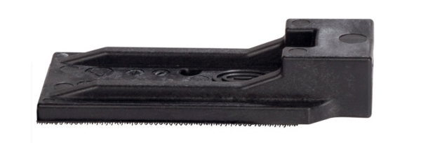 Schleifschuh flach mit Klettverschluss fuer Querhubfeile UMB 4-RQ-88-11140.613